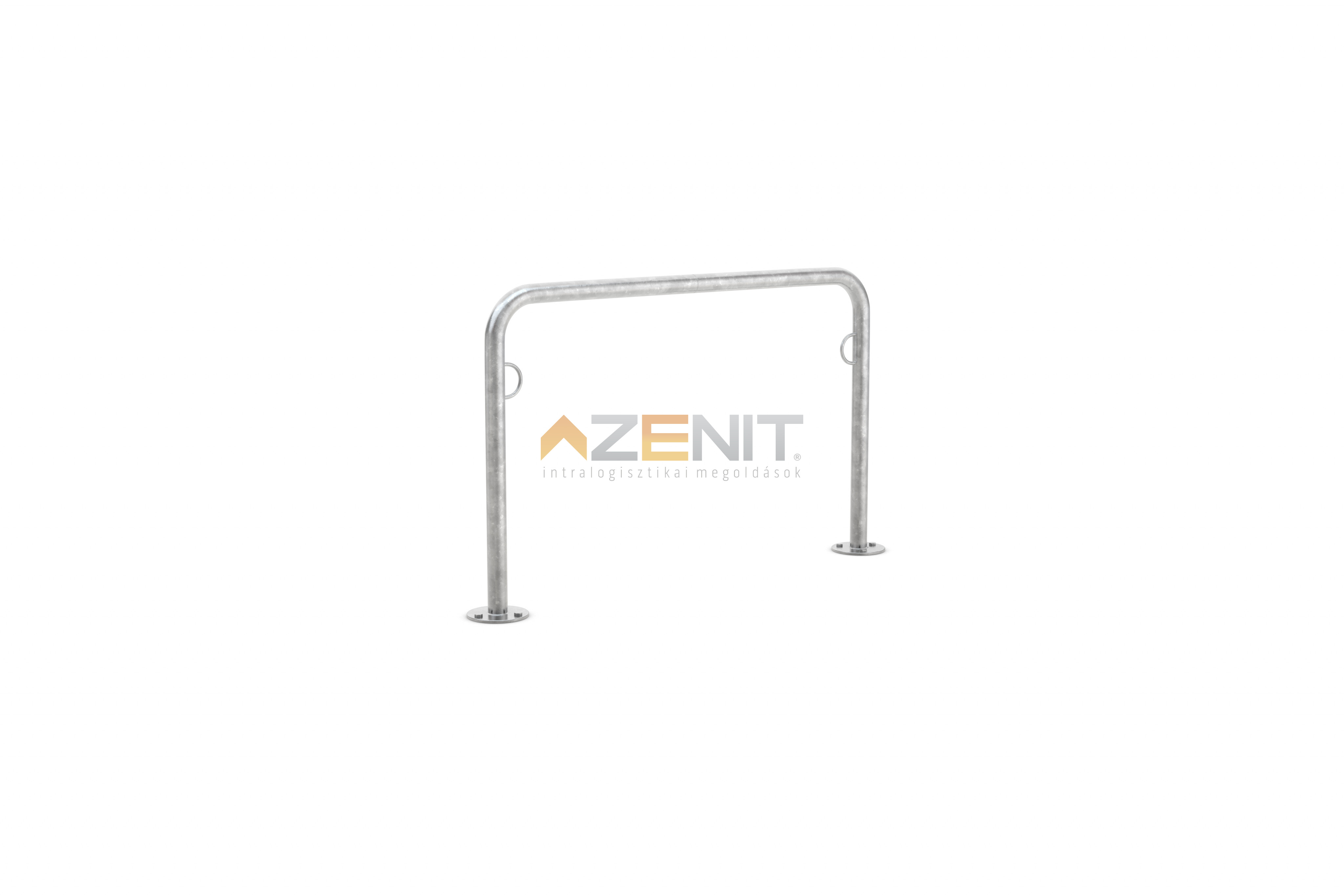 Kerékpártámasz 1250 mm hosszú lecsavarozható típus 3 darab/csomag