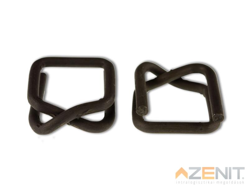 Pántoló csat 19 mm széles textil pántszalaghoz