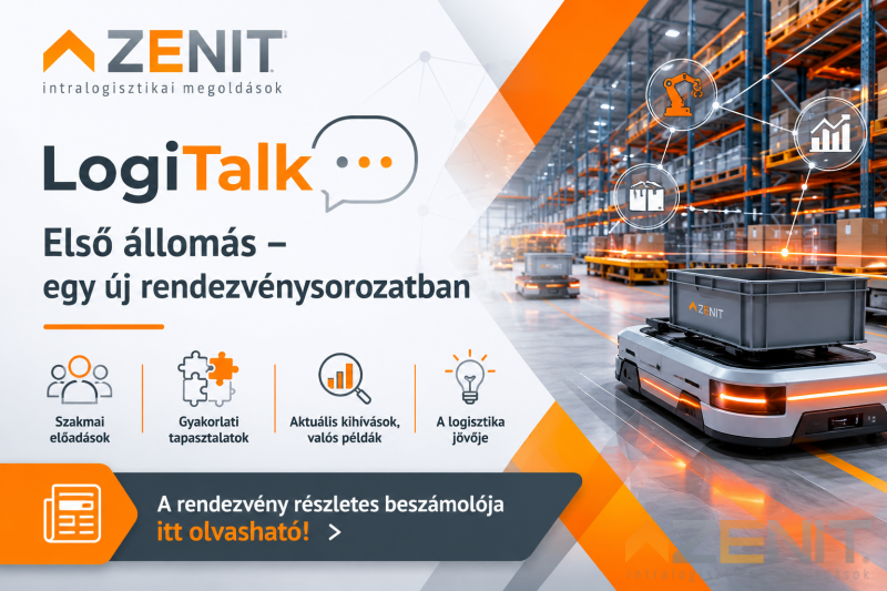 ZENIT KFT. - Áprilisban elindult a LogiTalk rendezvénysorozat