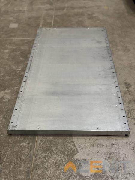 Polc MECALUX típus 1270x600x35 mm horganyzott használt