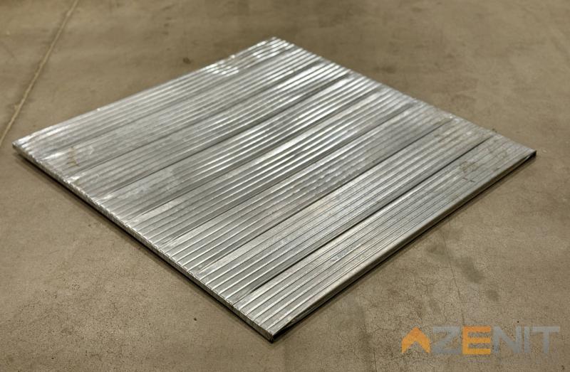 Polcfedés METALSISTEM típus 570x590mm használt