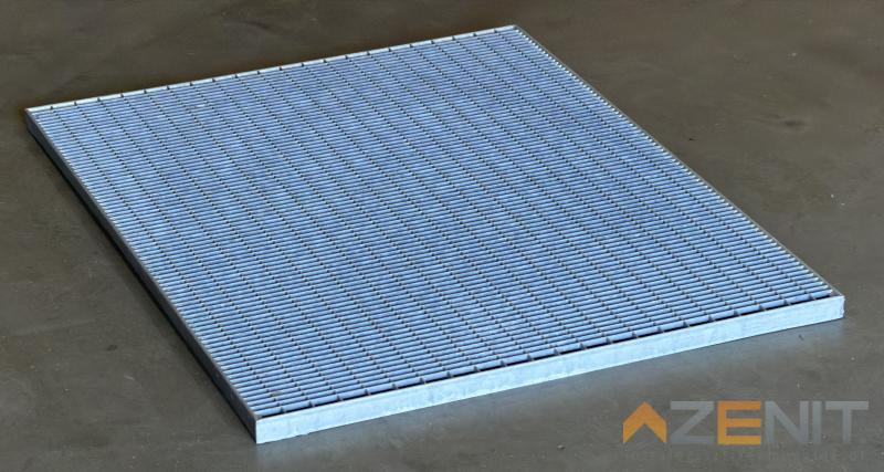 Járórács 930x740x30mm (10x35mm) horganyzott használt